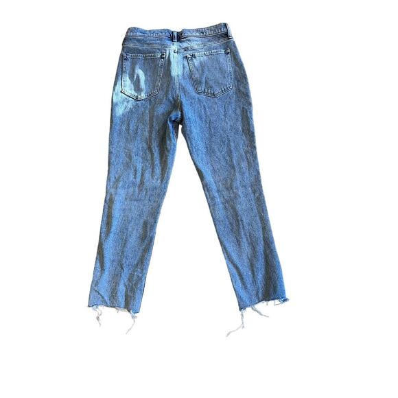 Banana Republic jeans sz 31 high rise vintage slim distressed light wash denim - Picture 10 of 10